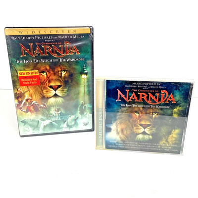 The Chronicles of Narnia: the Lion, the Witch and the Wardrobe (DVD, 2005) + CD