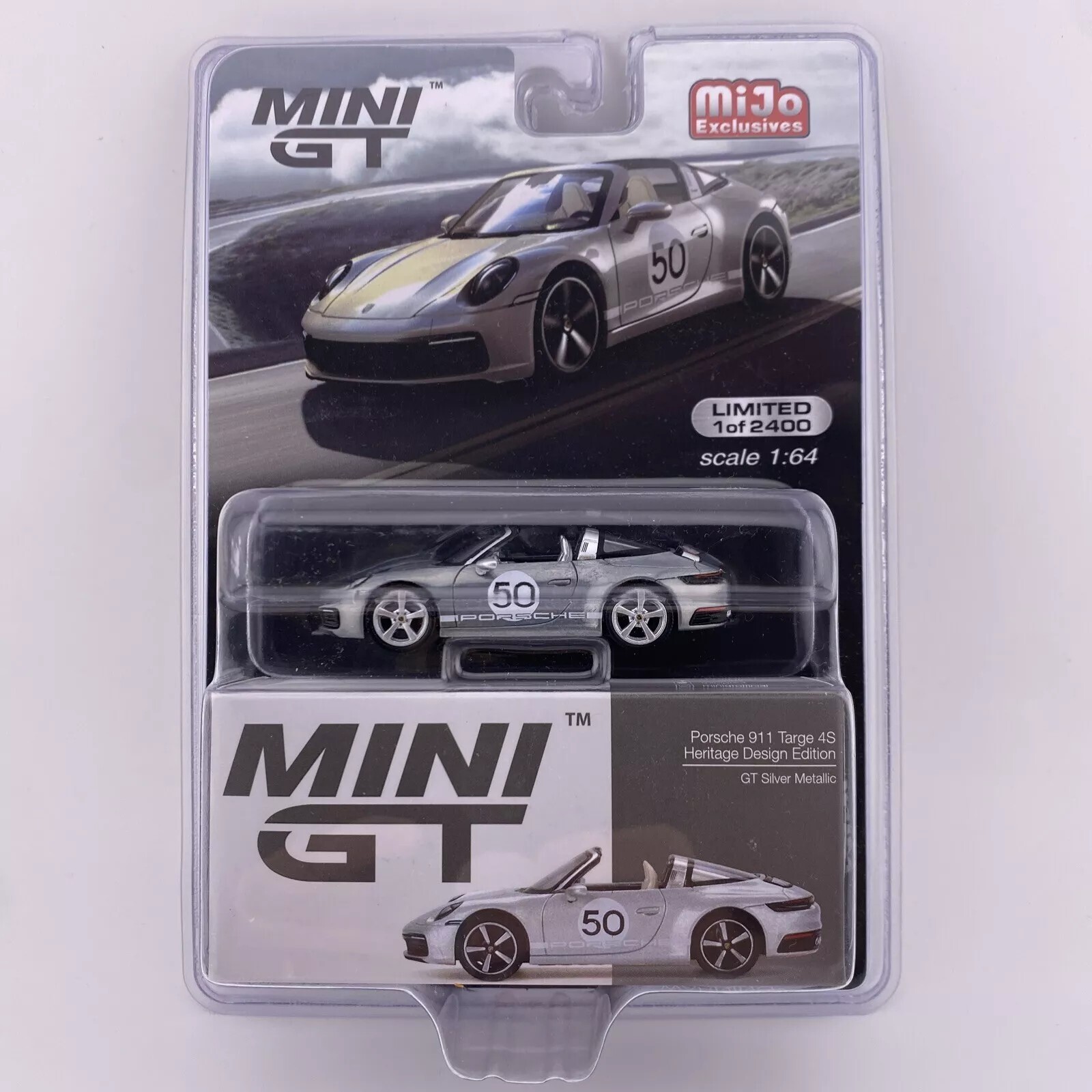 CHASE Car - Mini GT 507 Porsche 911 Targa 4S Heritage Design