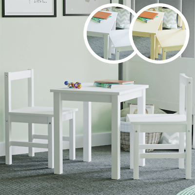 Ikea childrens table 2024 and two chairs