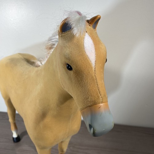 2013 AMERICAN GIRL Doll Large Palomino Horse 19" Tall x 20" Long