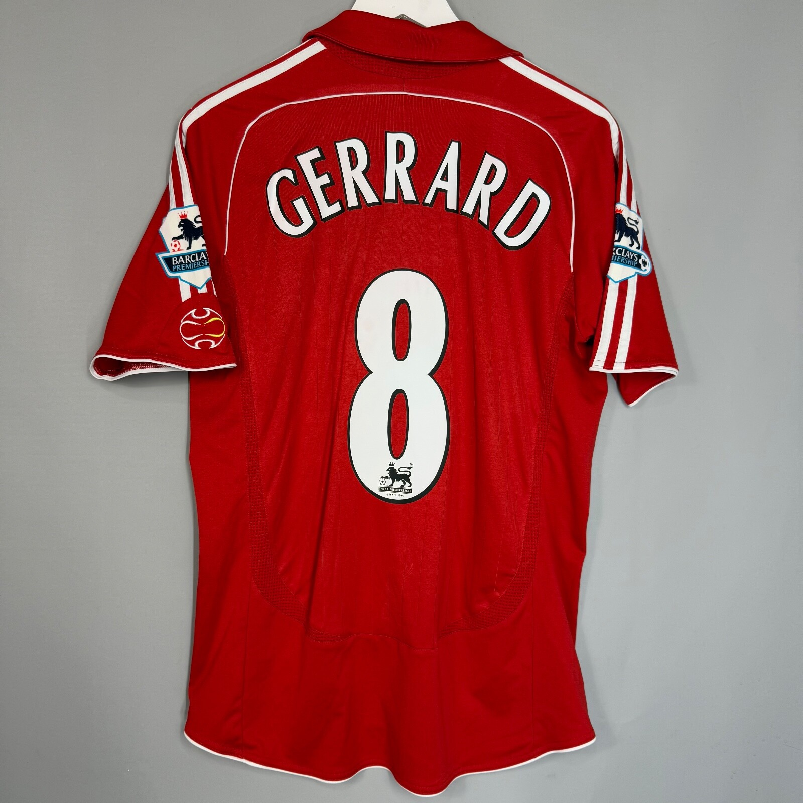 LIVERPOOL 2006/2007 HOME FOOTBALL SHIRT JERSEY ADIDAS SIZE M