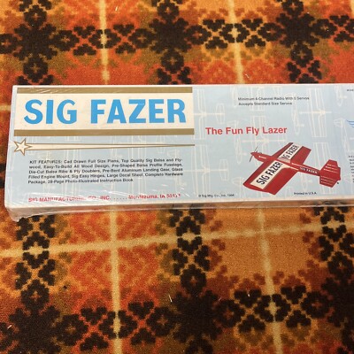 New Sig Fazer RC Model Airplane Kit RC-68