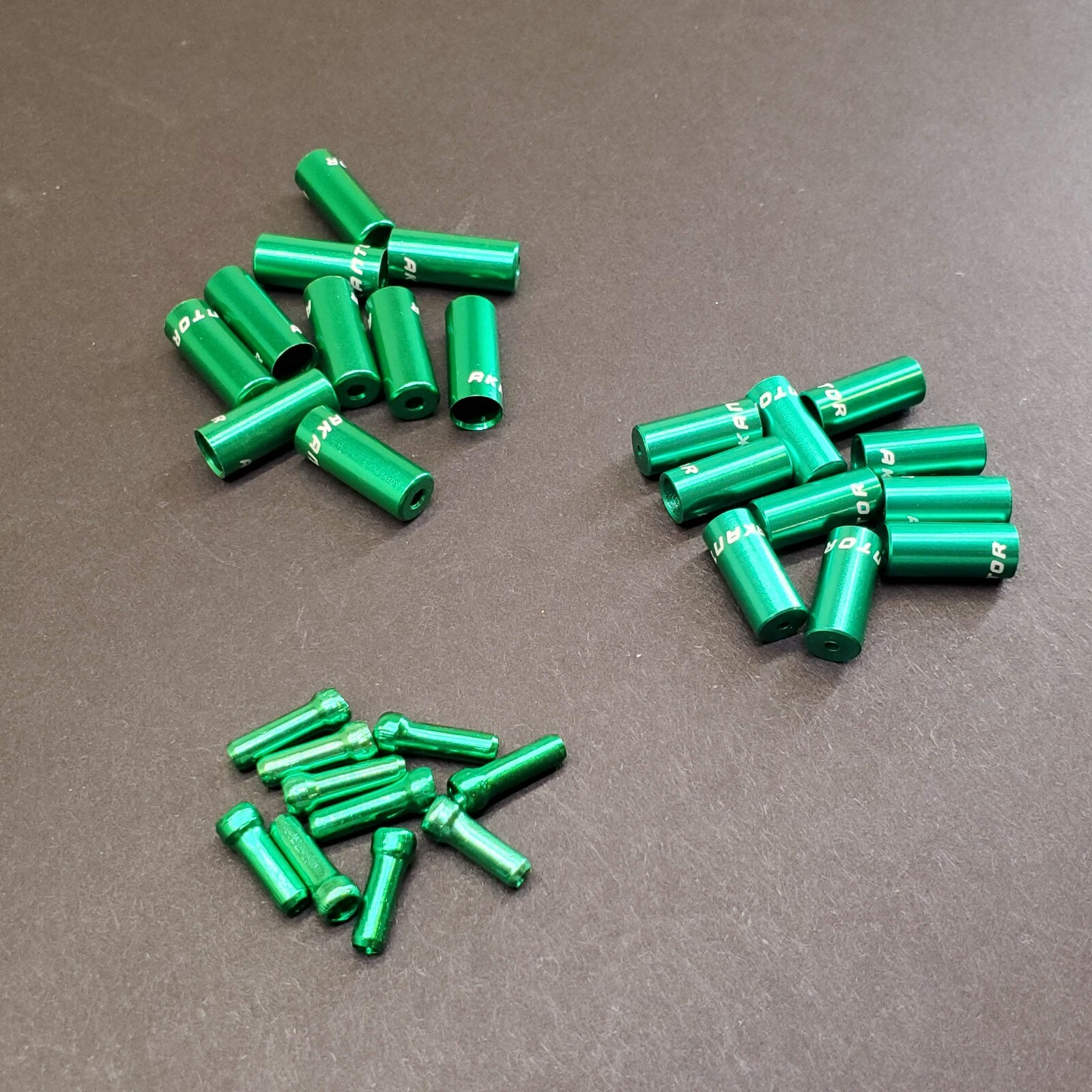 🔥 30 Pc Jagwire End Cap Hop-Up Kit 4mm Shift 5mm Brake Ferrules Cable Housing👀