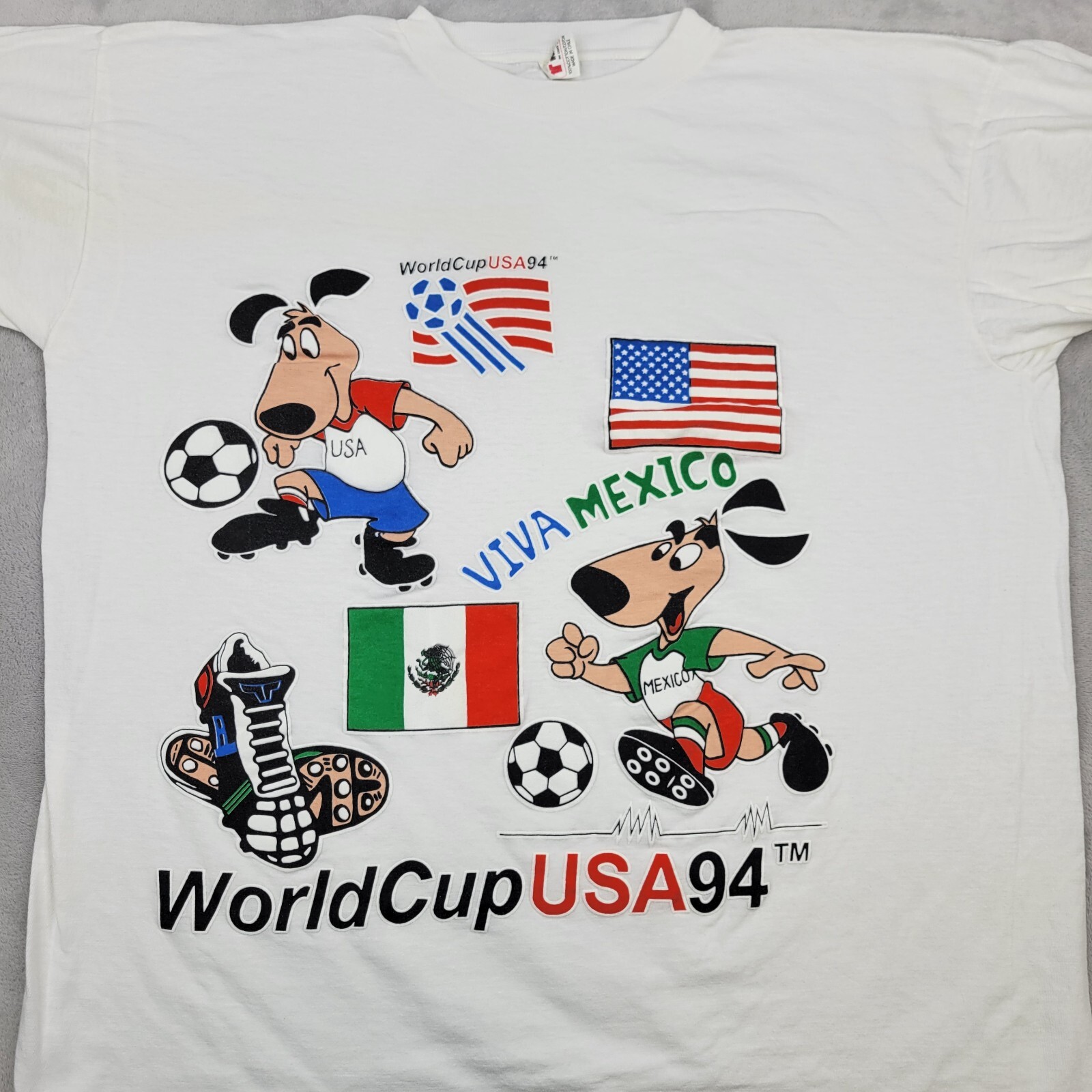 adidas WorldCup USA 94 Tシャツ 2XL Adidas 1994 World Cup T