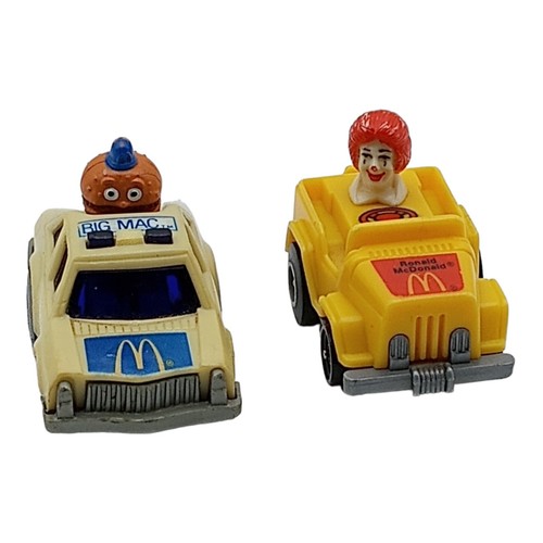 マクドナルド　McDonald プルバックカー　ビンテージ　ビッグマックポリス McDonald's/マクドナルド・プルバックカー 「FAST MACS・BIG MAC