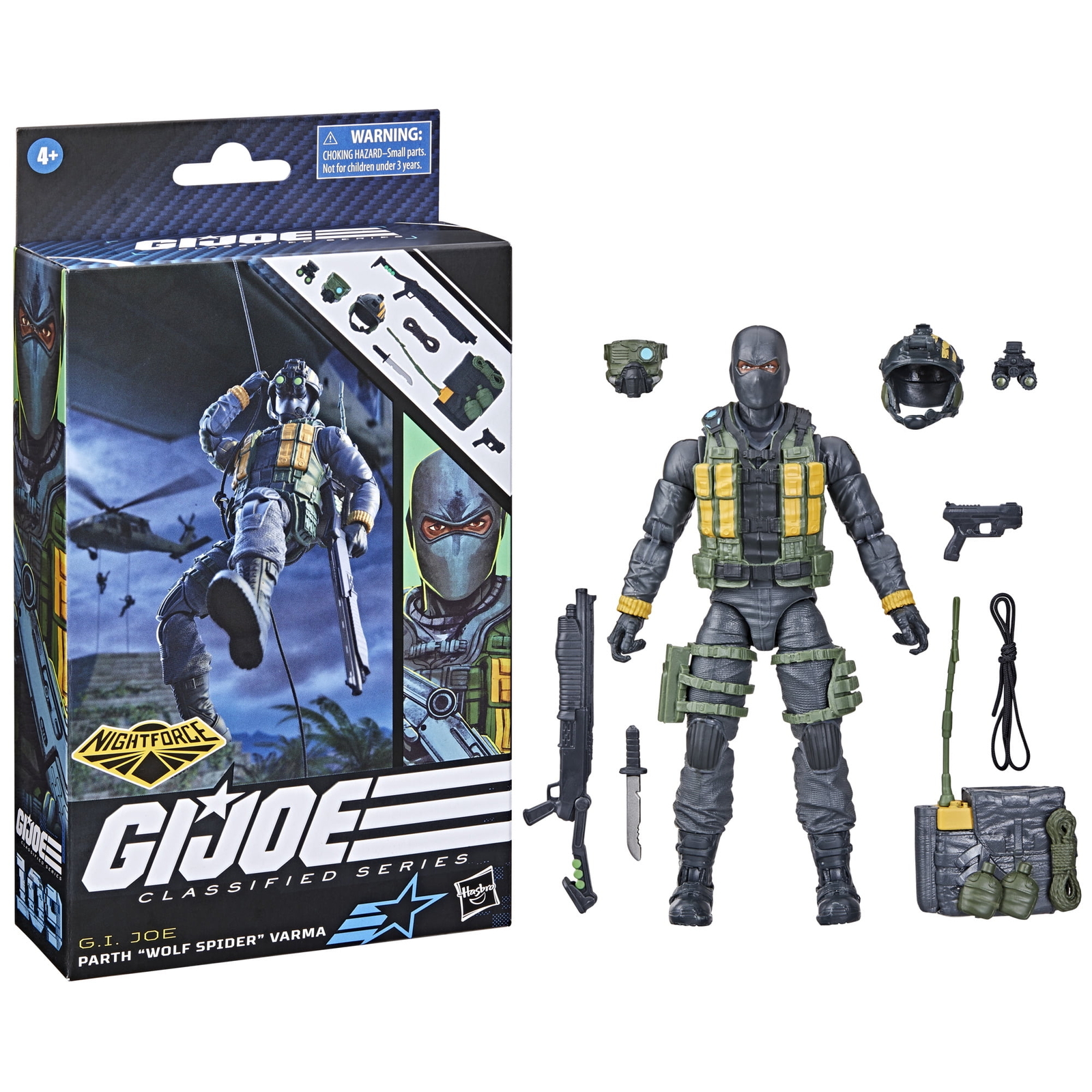 Gi Joe Classified Series Night Force Parth Wolf Spider Varma