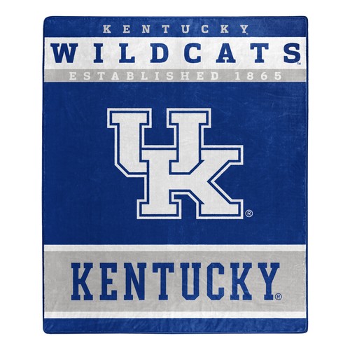 Плед-накидка Northwest NCAA Kentucky Wilcats Raschel, 50 x 60