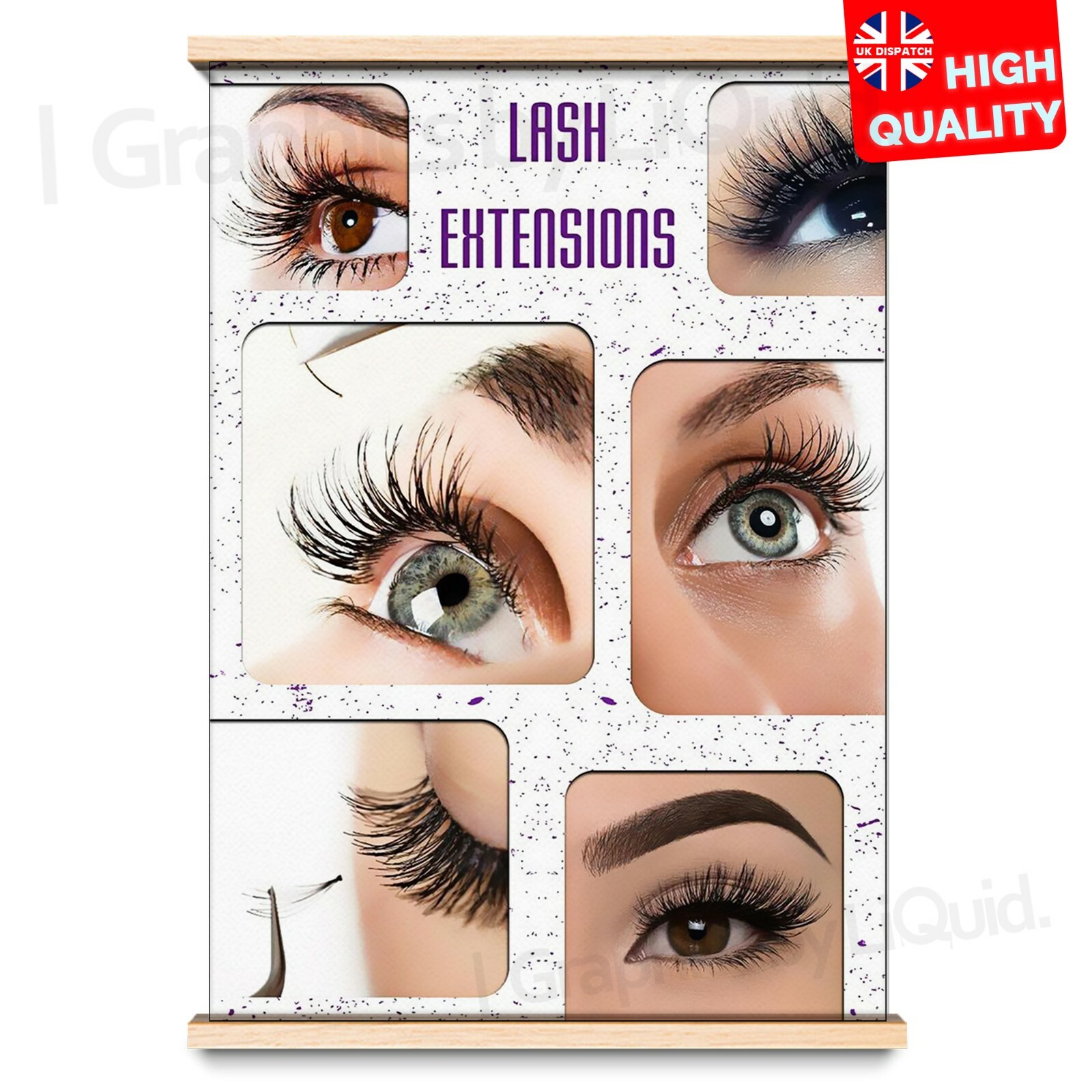 Home Garden Eyelash Extensions Permanent Makeup Poster Nail Salon Poster P 257 Home Decor Posters Prints Ovikonimagecity Com