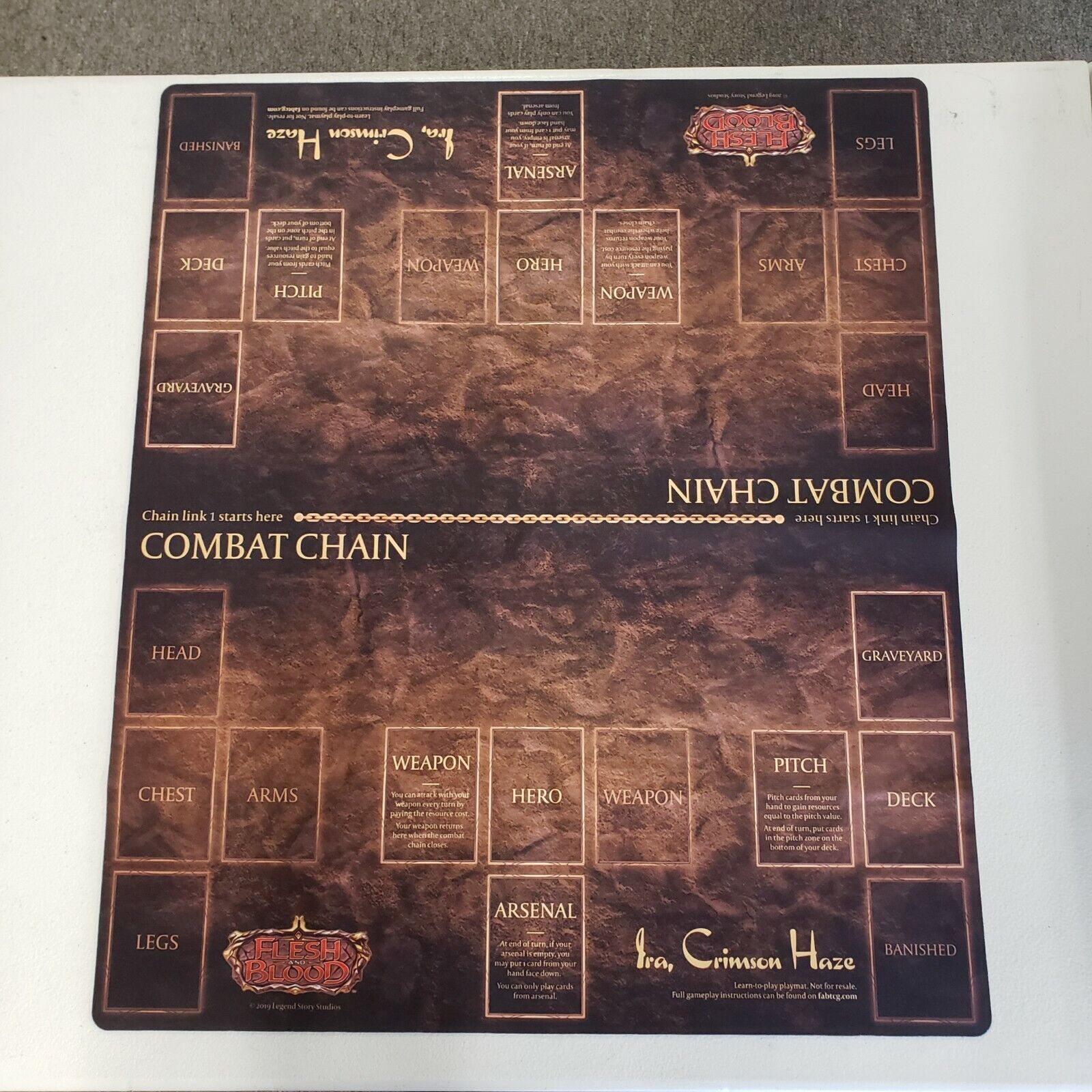 Flesh and Blood 2 Player Ira, Crimson Haze Playmat | eBay Flesh and Blood 2 Player Ira, Crimson Haze Playmat | eBay
