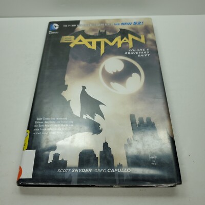 Batman 6: Graveyard Shift - Hardcover, by Snyder Scott - Ex Library