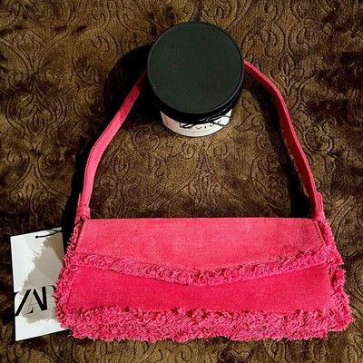 Zara Denim Shoulder Bag