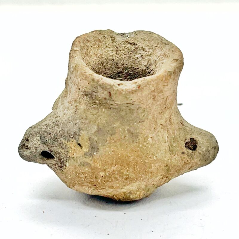 RARE Circa 800-1000 AD Mexico Mayan Clay Pottery “Posion” Jar Cup Artifact — C