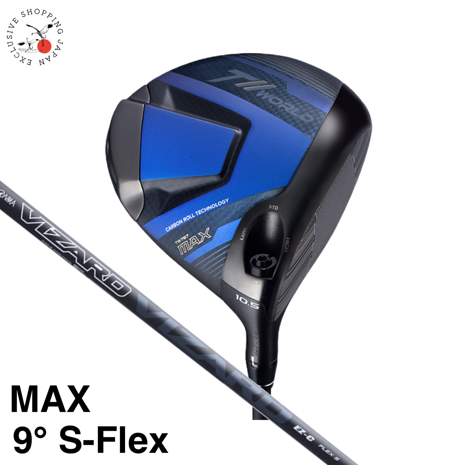 T-WORLD TW767 LS 8.5° WIZARD EZ-P 7X Honma T//World TW767 LS