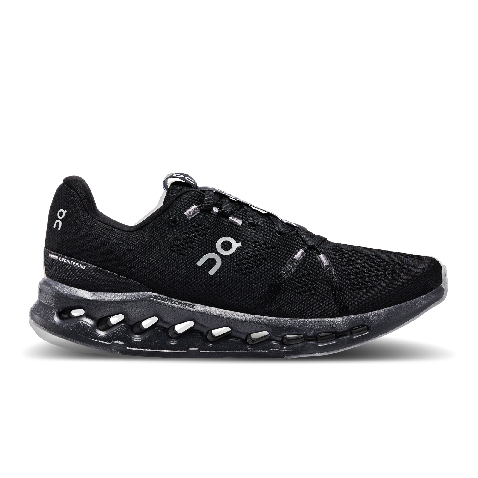 Pre-owned On Men's  Cloudsurfer Running Shoes All Black 3md10420485 Us Size 7-14