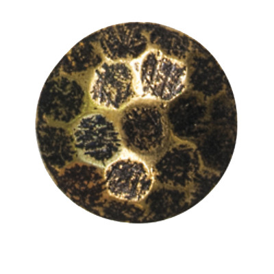 100 Hammered Head Antique Brass Finish Decorative Upholstery Tacks / Nails