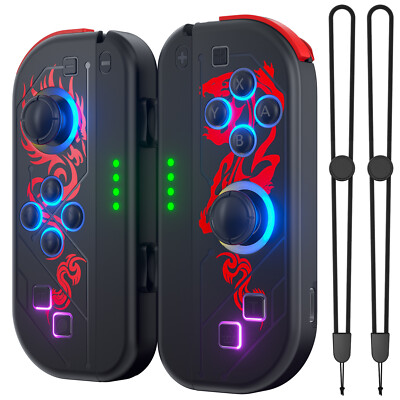 1 Pair For NINTENDO Joy Controller Switch Left & Right Wireless Gamepad Joypad