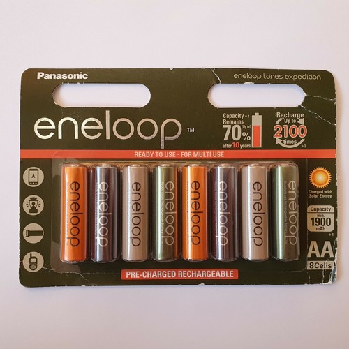 NEU Panasonic Eneloop Tones Expedition Limited Edition 2017 AA 8er Blisterpack 