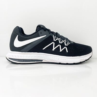 

Nike Womens Zoom Winflo 3 831562-001 Черные кроссовки для бега Размер 7,5, Черный, Zoom Winflo 3