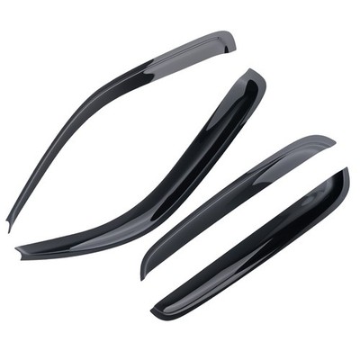 Window Rain Guards Visor Vent for Nissan Xterra 2005-16 4-Door Acrylic Set