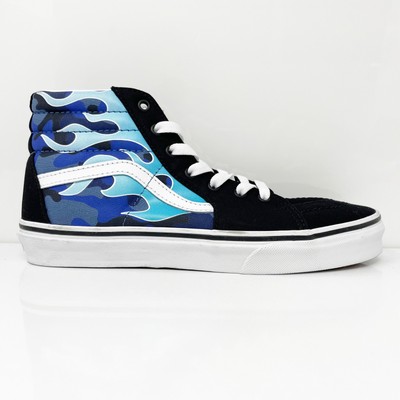 

Черные повседневные кроссовки Vans Boys Sk8 Hi Flame 507452, размер 6, Черный, Sk8 Hi Flame