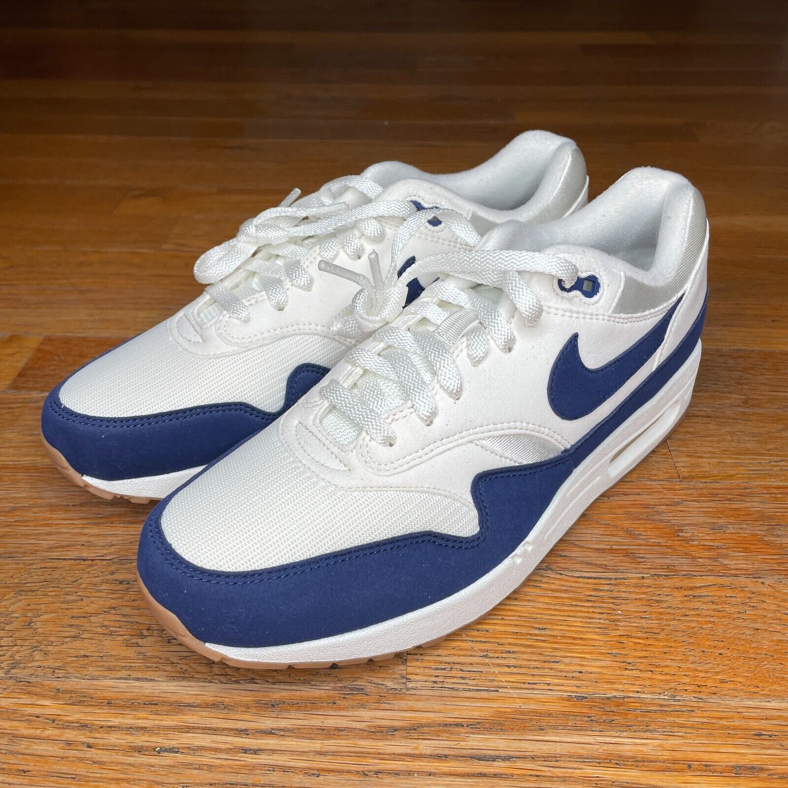 Nike Air Max 1 '87 ID By You Blue White Men's New With Box Nike Air Max 1 '87 ID By You Blue White Men's New With Box