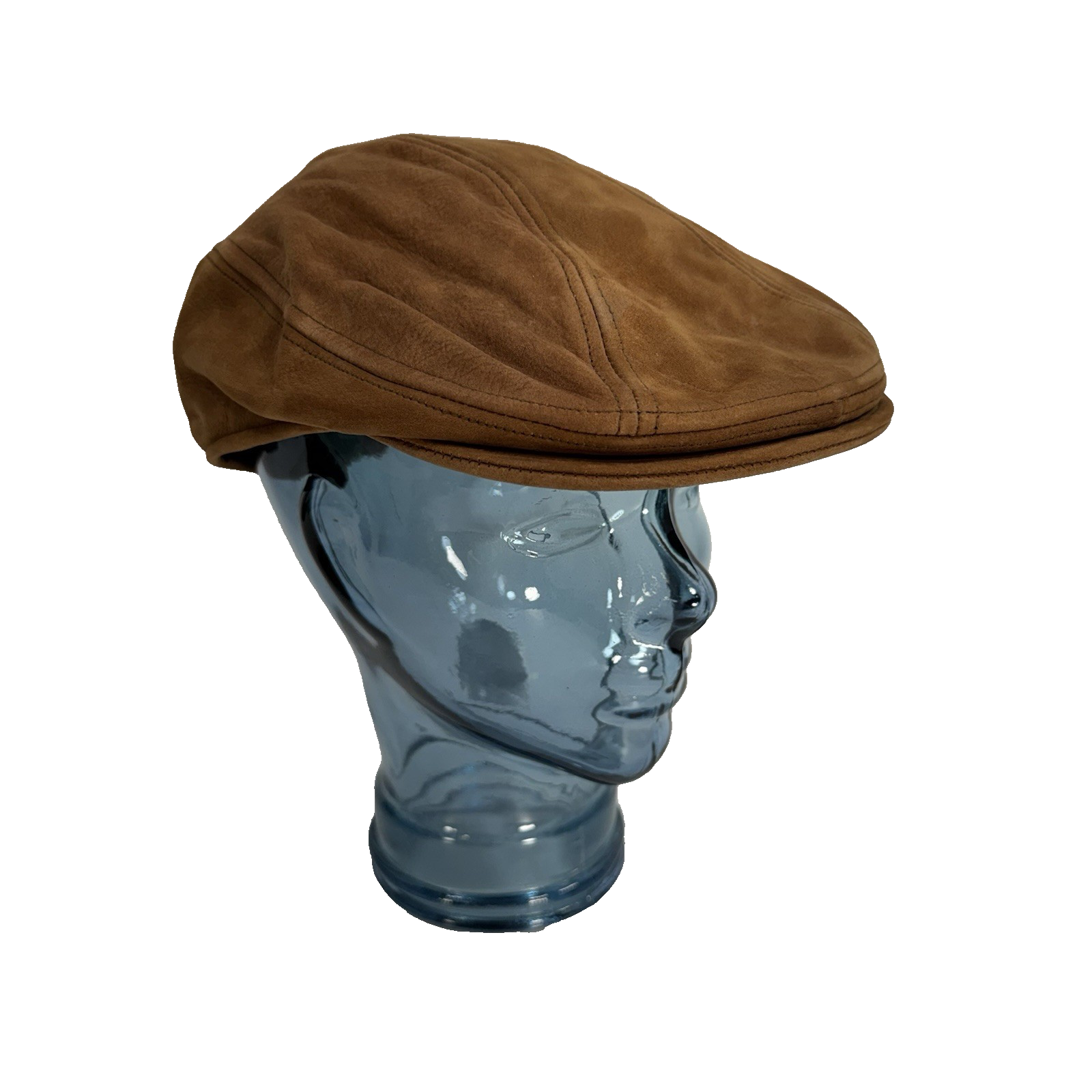 United Hatters Cap & Millinery Workers Union Tan Suede Men's