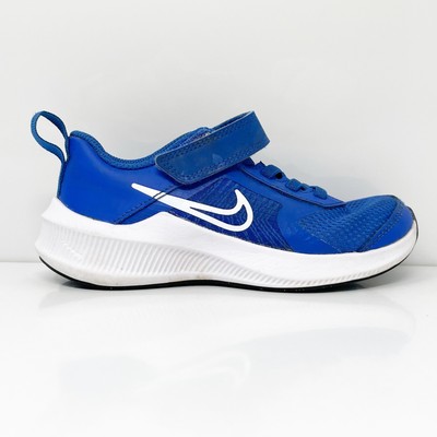 

Nike Boys Downshifter 11 CZ3959-400 Синие кроссовки кроссовки размер 10.5C, Синий, Downshifter 11