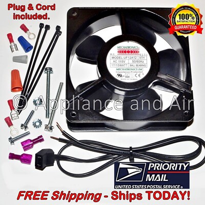 Hatco FDW1 Axial Fan Blower Motor 02.12.001.00 Food Warmer 115V, Ships TODAY!