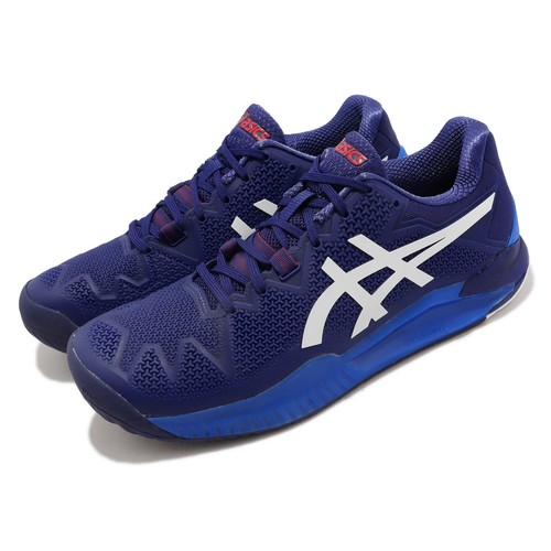

Мужские теннисные кроссовки Asics GEL-Resolution 8 2E Wide Blue ATP Masters 1041A113-405, Синий, Gel-resolution 8 2e Wide