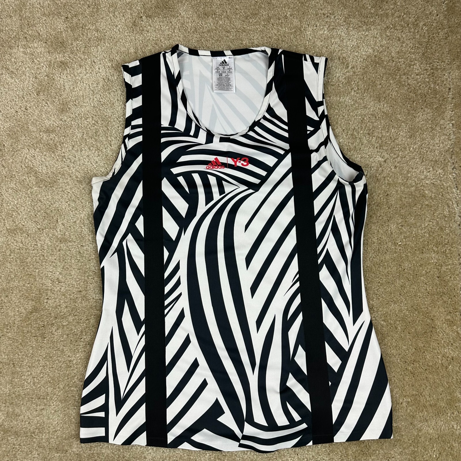 Adidas Roland Garros Y-3 Yohji Yamamoto Womens Tank Top M