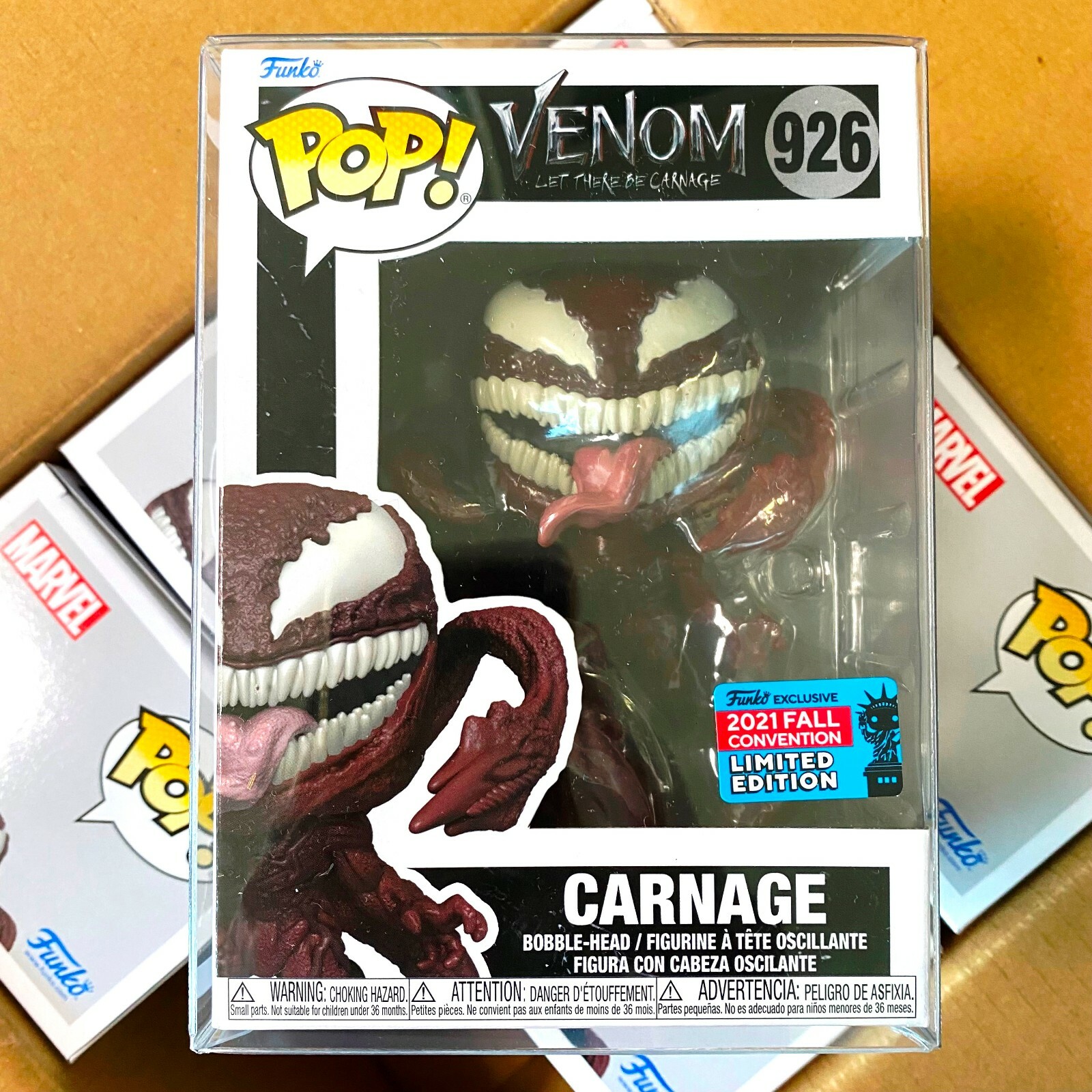 カーネイジ　VENOM POP！ FUNKO 926 Funko Pop Venom NYCC Share Exclusive : CARNAGE #926 Vinyl