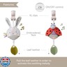 Taf Toys Music and Light Ladybug Take Along Toy, Portable Baby Sound Machine, Newborn Soother, Infant Musical Crib Mobile, Perfect for Tummy Time and Brain Development, Suitable for 0-6 Months
