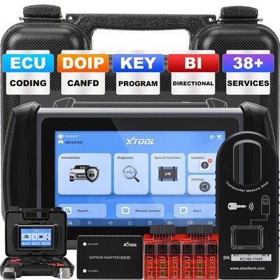 XTOOL IK618 V2.0 Car Bidirectional Full Diagnostic Scanner Key Programmer NEW UI