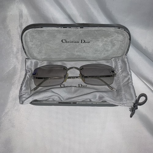 美品✨Christian Dior Sunglasses Rimless Christian Dior, Rimless shield sunglasses - Unique Designer