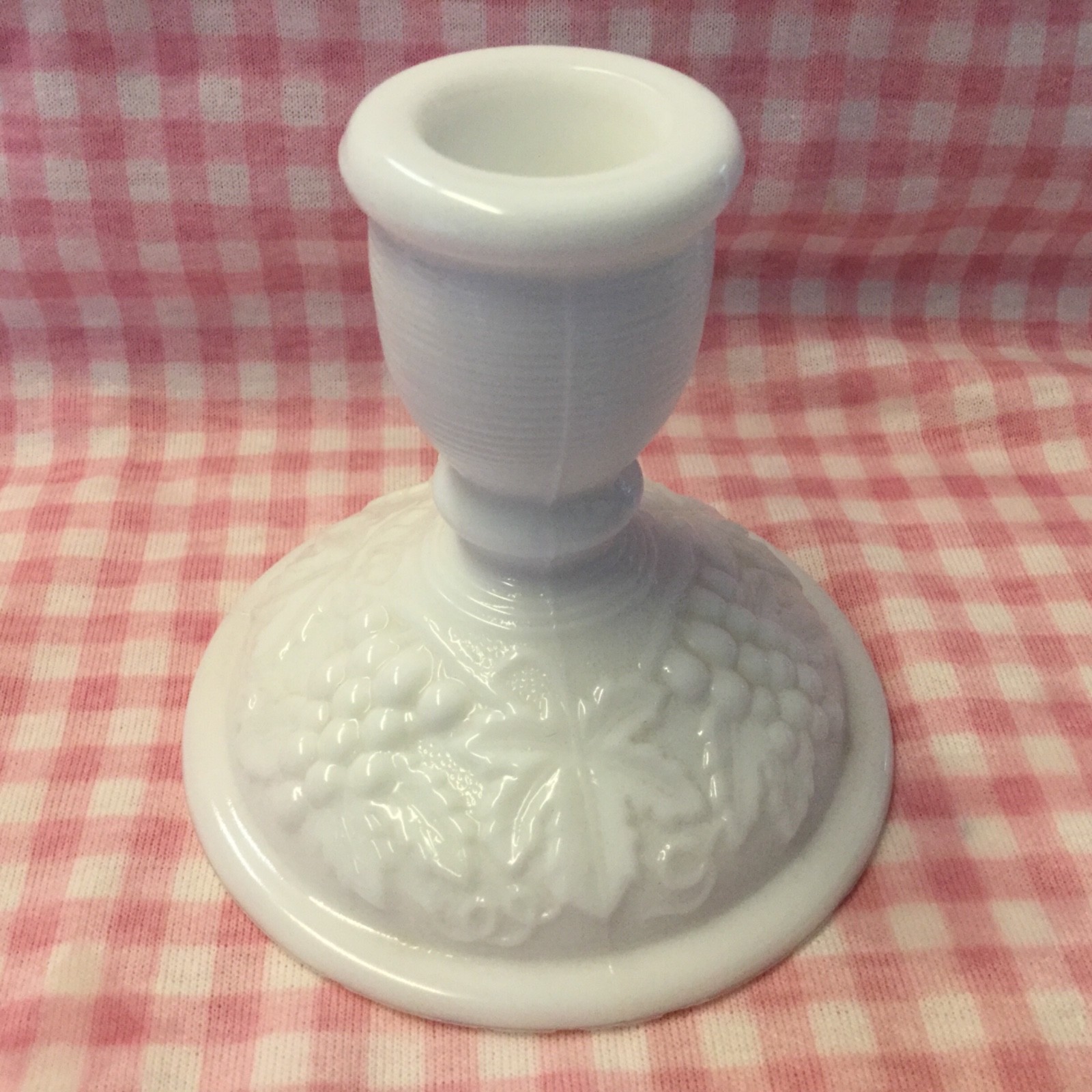 EUC Milk Glass Candle holders