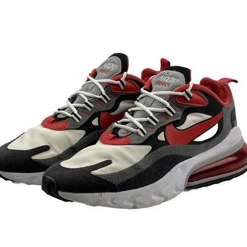 なめねこ Nike Air Max 270 React Red White Grey Men's US 8 C13866-002