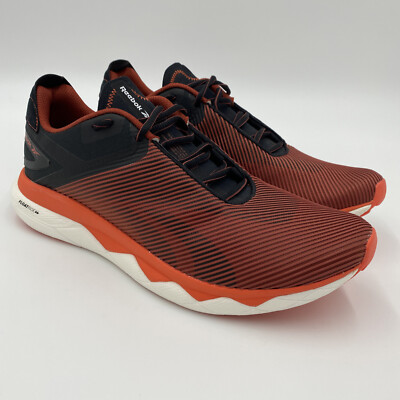 Reebok Men's Floatride Run Panthea Athletic Sneakers Orange/Black Size 11.5-NEW