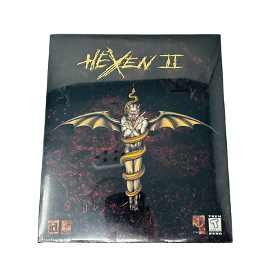 Hexen II 2 PC Game Big Box Edition 1997 - Complete With Instructions & Reg. Card