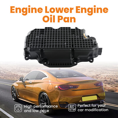 Engine Oil Pan for  Infiniti Q50 Q60 3.0L 2016-2022 11110-5CB2B 11110-5CB1B