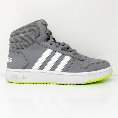 

Adidas Boys Hoops 2.0 Mid EG1987 Серые баскетбольные кроссовки Кроссовки Размер 5.5, Серый, Hoops 2.0 Mid