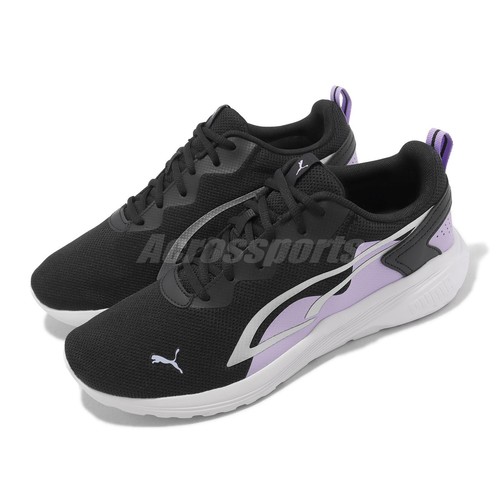 

Мужские кроссовки унисекс Puma All-Day Active Black Vivid Violet Silver 386269-11, Черный, All-day Active