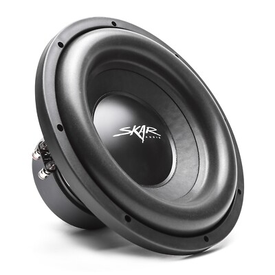 NEW SKAR AUDIO SDR-12 D2 12'' 1200 WATT MAX POWER DUAL 2 OHM CAR SUBWOOFER
