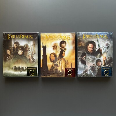 The Lord of the Rings Trilogy HDzeta Gold Label Steelbook Lenticular (Blu-ray)