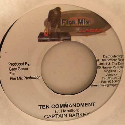 CAPTAIN      BARKEY     45    SINGLE ,  TEN  COMMANDMENT / EVERYONE IS DANCING