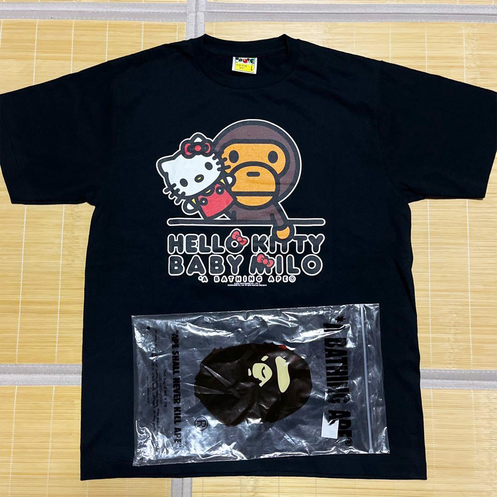 BABY MILO / BAPE ハローキティコラボTシャツ