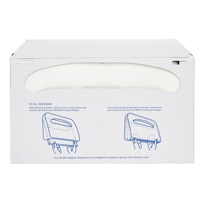 4 Pack of 250 Pieces Disposable Toilet Seat Covers, 14 x 16 In, 1000 Pack