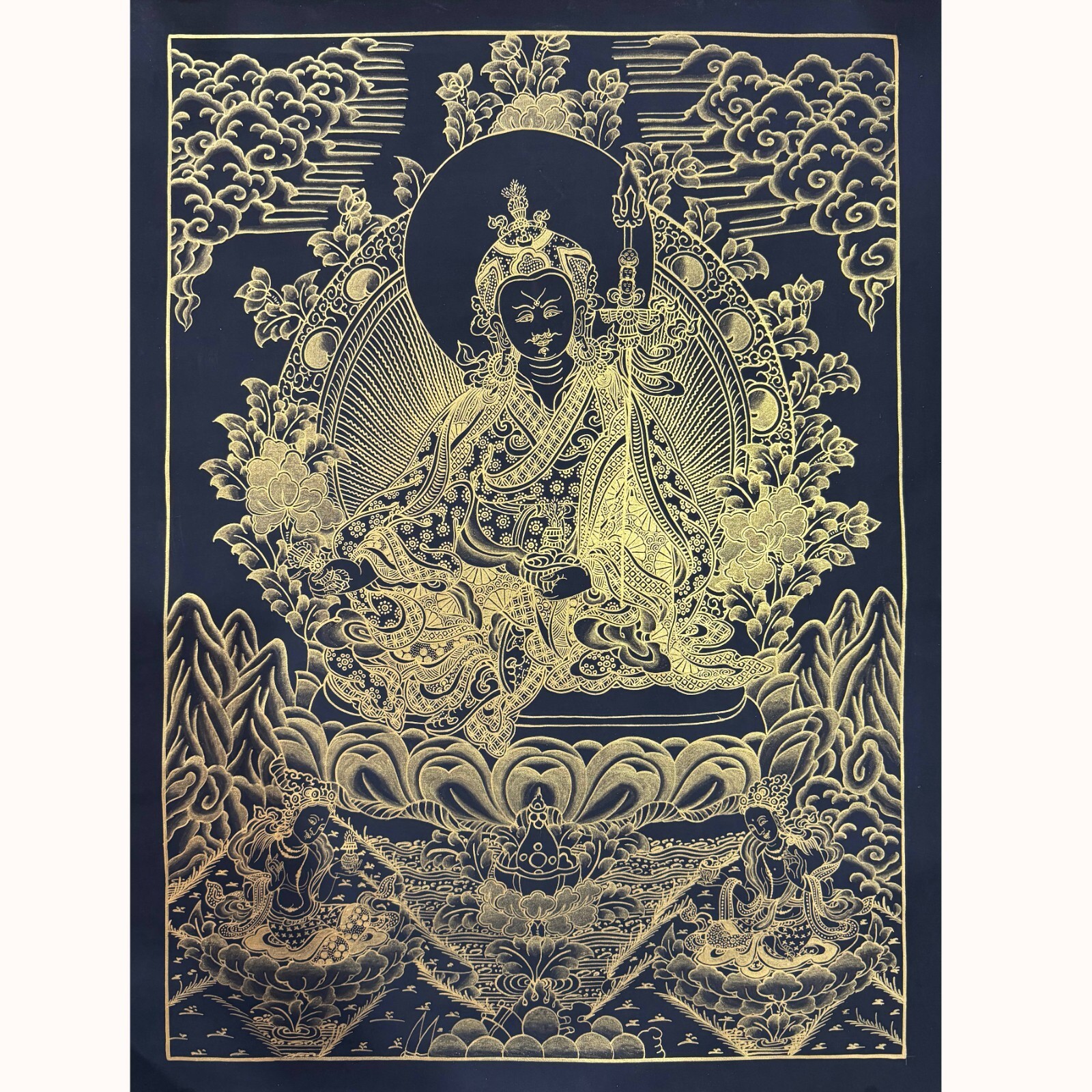 Guru Padmasambhava リトグラフ 限定版 Guru Padmasambhava リトグラフ 限定版