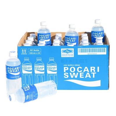 Pocari Sweat 24-Pack - 16.9oz PET Bottles, Now in the USA, Restore the Water ...
