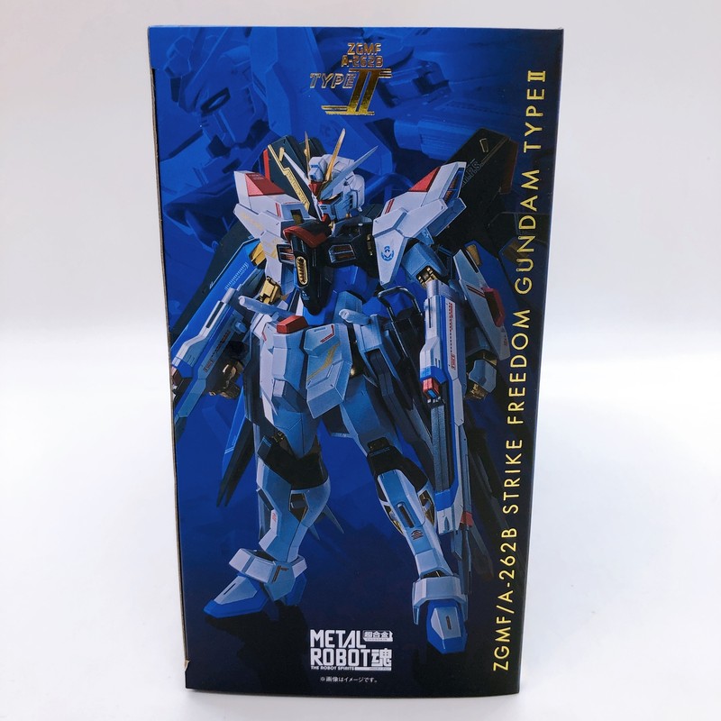 L ROBOT魂 FREEDOM GUNDAM TYPE II METAL ROBOT SPIRITS SIDE MS Strike Freedom Gundam Type II