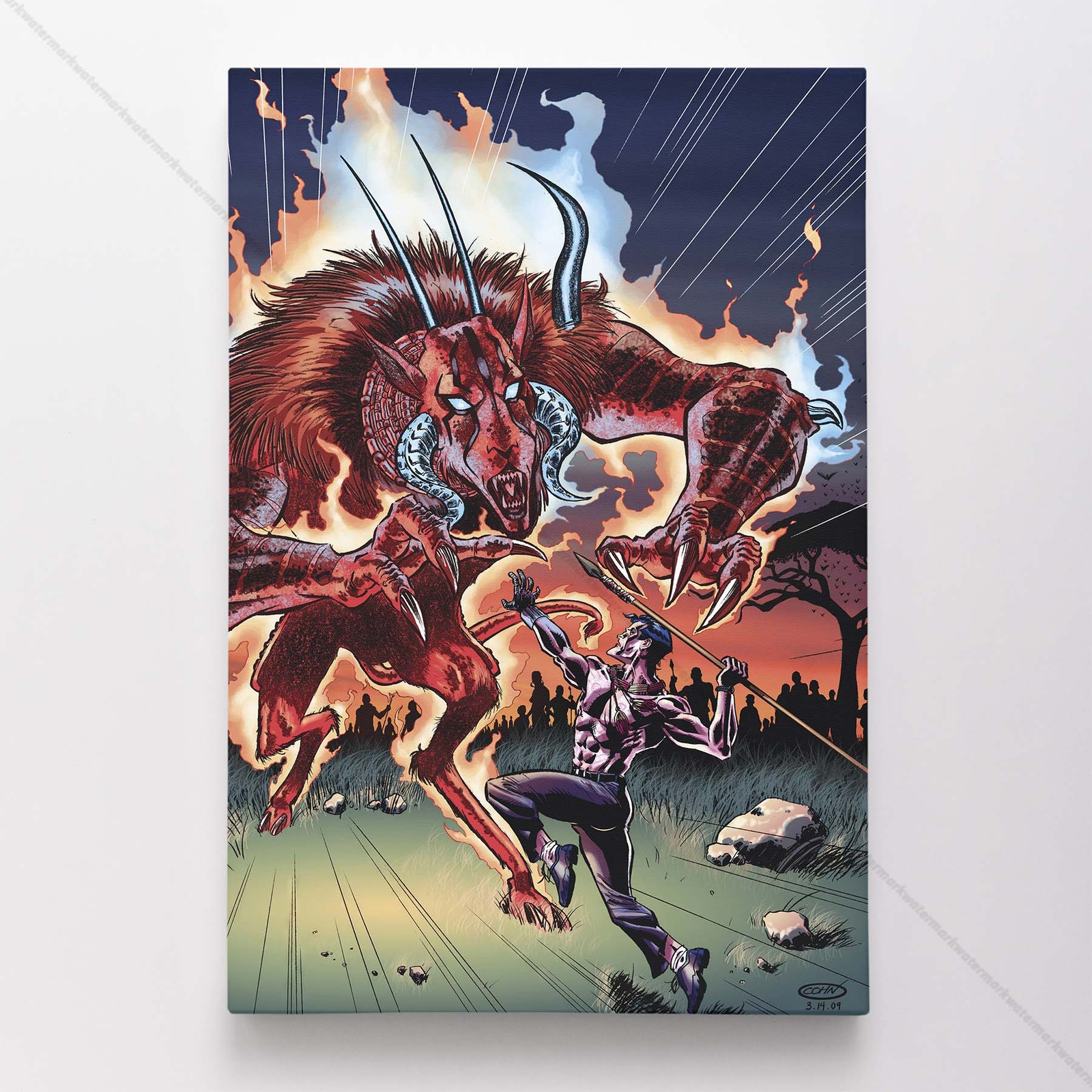 Army of Darkness Poster Canvas Evil Dead Ash Movie Art Print #136